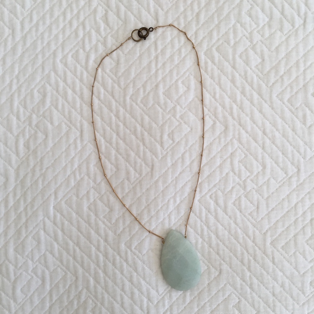 Blue Stone Necklace